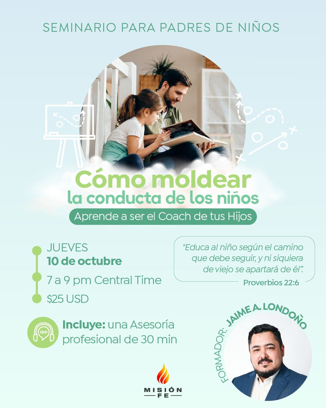 Seminario:  cómo moldear la conducta de los niños.