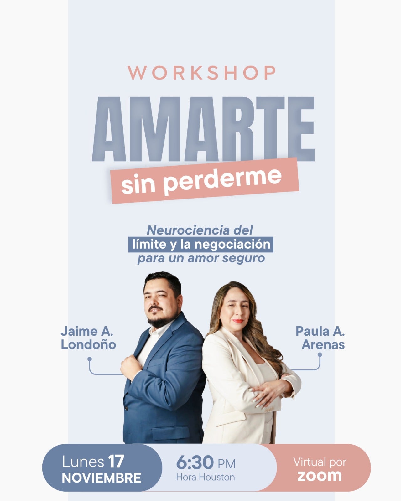 AMARTE SIN PERDERME I WORKSHOP